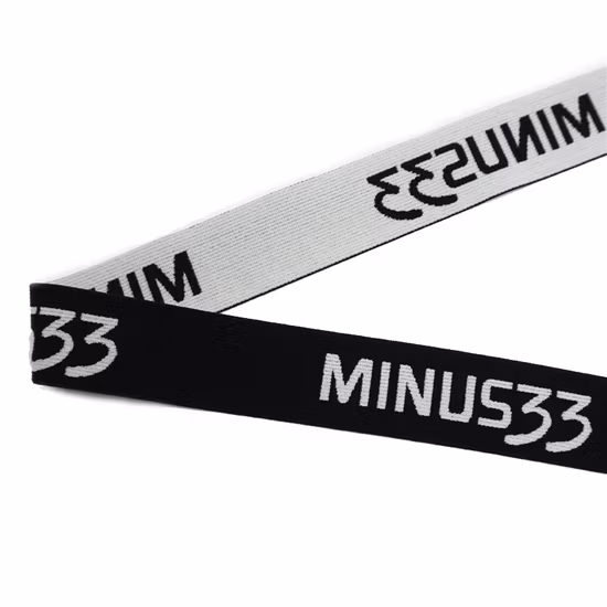 Sangle en nylon élastique Jacquard personnalisée de haute qualité pour la sangle en caoutchouc élastique de vêtements de sport de compression