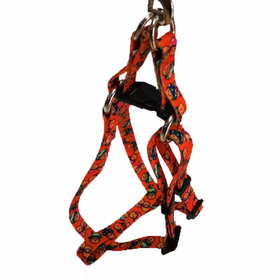 Fourniture pour animaux de compagnie imprimée en nylon/polyester personnalisée, harnais rétractable pour animaux de compagnie et produits en plomb, laisse de choc pour chat personnalisée et collier de dressage pour chien
