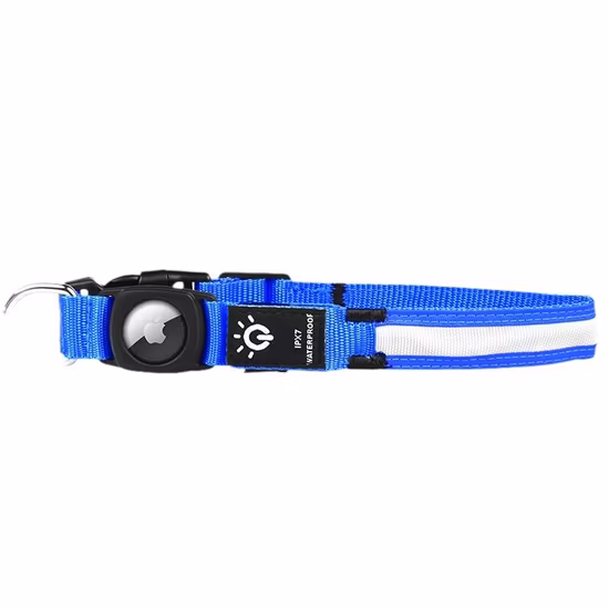 Nouvelle arrivée Fluorescent Night Light up collier de chien LED réglable