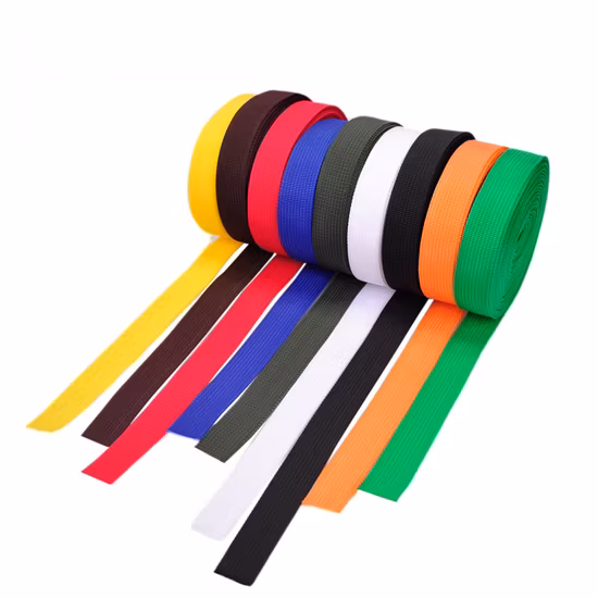 Accessoires de ceinture de sac à coudre vert clair sangle de sac de ceinture de ruban de sangle de polypropylène PP