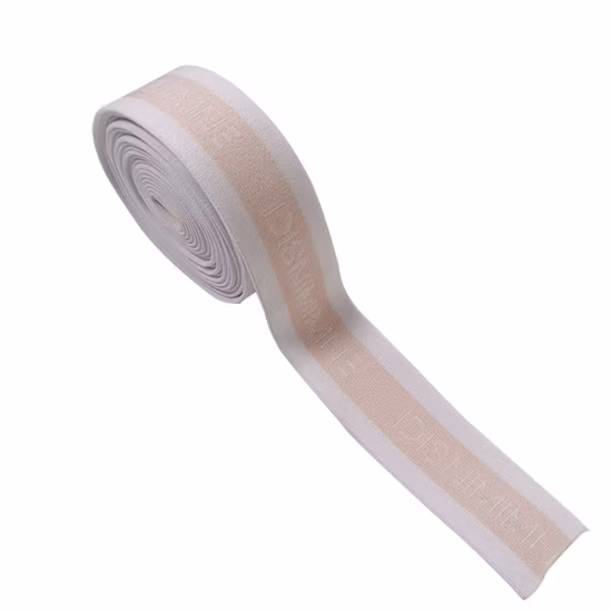 Conception personnalisée d'usine Jacquard sangle de bande élastique pour les sous-vêtements de sport de vêtements