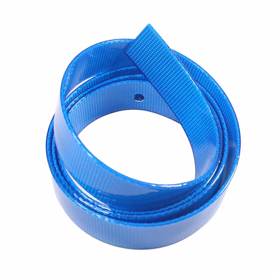 Sangle enduite de TPU/PVC en plastique gaufré d'impression personnalisée d'usine