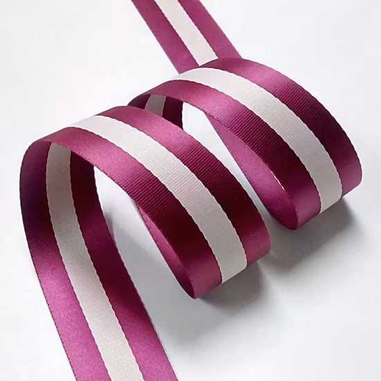 Sangle en nylon de couleur rayée haute ténacité